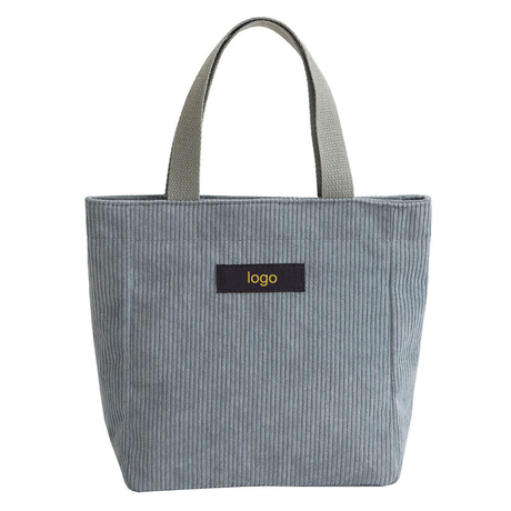 изготовленная на заказ женская вельветовая сумка-тоут для женщин и девочек маленькие повседневные сумки-тоут