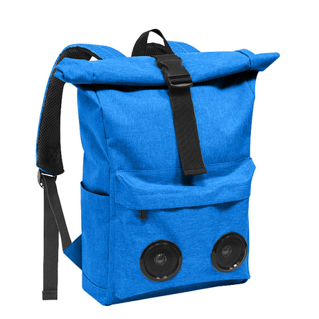 Мужской противоугонный рюкзак для ноутбука с логотипом для школьных походных рюкзаков большой емкости с музыкальным динамиком